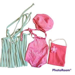 18" doll Swimsuit outfit, fits american girl doll